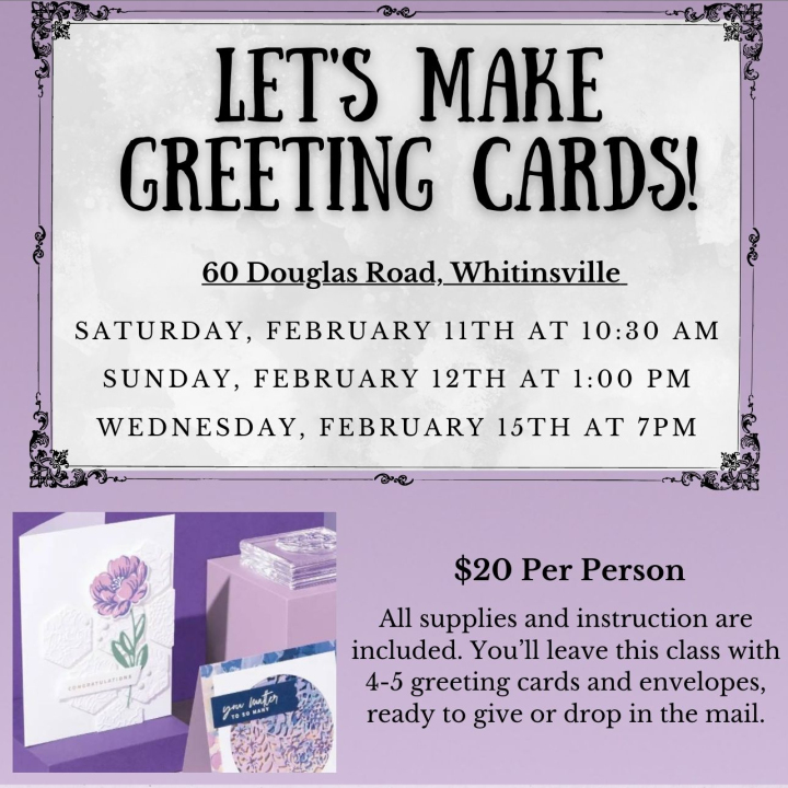 Let's Make Greeting Cards! 